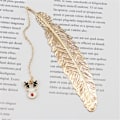 Pikkukuva 1 / 10: Feather Bookmark Metal Bookmark - on varastossa