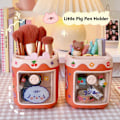 Miniatyrbild 2 av 5: e Creative Fashion Office Storage Box Desktop Multi-function Pe - high quality Only Pencil Holder