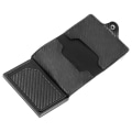 Pikkukuva 4 / 5: Faux Wallet Rfid Blocking Card Holder AirTag Anti-Lost Tracker - spot-myynti apricot