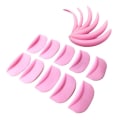 Pikkukuva 1 / 10: 5/8 Pair Silicone Eyelashes Perm Pad Eyelashes PINK 8 PAIR - korkea laatu Pink 8pairs