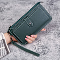 Pikkukuva 1 / 10: Slim Bifold Wallet Luottokorttiteline VIHREÄ - varastossa Green