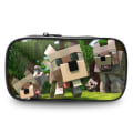 Miniatyrbild 1 av 3: Minecraft case för barn Printed pennväska Studenter söt väska - spot sales C
