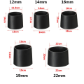 Pikkukuva 3 / 10: 10kpl/setti Tuolin jalkapäädyt Huonekalun jalat LÄPINÄVÄT 14MM - spot ale Transparent 14mm