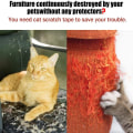 Miniatyrbild 2 av 10: 10M Cat Training Tape Scratching Guard - on stock 3m  x 6.35cm