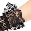 Pikkukuva 3 / 10: Fishnet Mesh Gloves Morsiushanskat RED - spot-myynti Red