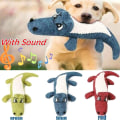 Pikkukuva 1 / 7: Funny Soft Pet Puppy Chew Play Squeaker Squeaky Cute Pehmo - spot-myynti Blue