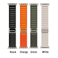 Miniatyrbild 2 av 10: Sport Alpine Loop Strap för Apple Watch - on stock black 38/40/41mm-38/40/41mm