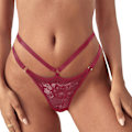 Pikkukuva 1 / 5: Naisten seksikäs G-string alushameet Alushousut Alusvaatteet Matala - spot-myynti wine red S