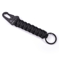 Pikkukuva 2 / 9: Avaimenperä Paracord karabiini matkamuisto vuorikiipeily - korkea laatu Black+Orange
