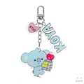 Miniatyrbild 6 av 6: Discareful CHIMMY BTS Akryl nyckelring hängande väska BT21 Nya tillbehör TATA COOKY RJ - on stock cooky
