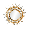 Pikkukuva 1 / 5: 1/2/3/5 Nordic Wall Mirror Gold Frame Pienet peilit käytäville - korkea laatu Type C 1 Pc