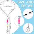 Pikkukuva 6 / 6: 4 kpl Key Ring Badge Holder Badge Reel - spot-myynti