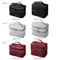 Pikkukuva 6 / 10: Meikkipussi Travel Cosmetic laukku BLACK DOUBLE LAYER - varastossa black double layer-double layer