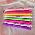 Pikkukuva 2 / 10: 6/8 kuulakärkikynät Colorful Girl Power kynät 6kpl - korkealaatuisia 6PCS