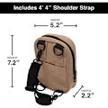 Pikkukuva 2 / 10: Crossbody laukku Sling bag CAMEL - varastossa camel