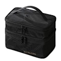 Pikkukuva 1 / 10: Meikkipussi Travel Cosmetic laukku BLACK DOUBLE LAYER - varastossa black double layer-double layer