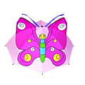 Pikkukuva 1 / 4: Sarjakuva eläinsateenvarjo lasten korville suora kahva - varastossa butterfly