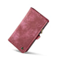 Pikkukuva 7 / 8: CaseMe Wallet kotelo magneettikuorella iPhone 12/12 Prolle - korkea laatu Röd