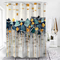 Miniatyrbild 1 av 3: Modern geometrisk grafisk printed vattentät duschdraperi - high quality #1 180*200cm