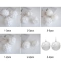 Pikkukuva 2 / 10: 2/3 kpl Joulukuusen koristelu 8cm1-3kpl 8cm - varastossa 8cm1-3pcs