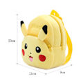 Pikkukuva 2 / 4: Lasten söpö pörröinen pehmoreppu koululaukku Matkalaukku - spot-myynti Pikachu