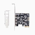 Pikkukuva 2 / 5: Type C USB 3.2 Gen1 5Gbps PCIE -korttisovitin PCI Express -kortti 2xUSB A -portti+2xType-C-portti/USB3.2 PCI-E -laajennuskortti