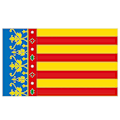 Pikkukuva 1 / 4: Zxz Espanjan Valencia Lippu 3x5 Ft 90x150 Cm Espanjan Provinssin Lippu Banner Lippu Mukautettu Sisä- ja Ulkokoristelu
