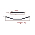 Miniatyrbilde 2 av 5: Metallstyrestang Servo Linkstang for Axial Rbx10 Ryft 1/10 Rc Crawler Bil Oppgraderingsdeler Tilbehør
