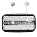 Miniatyrbillede 5 af 5: 30b barberblad til Braun 310 udskiftning barbermask sort