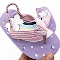 Miniatyrbilde 4 av 5: Barnslippers Flip-flops Sommersandaler for gutter og jenter Red 26