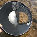 Miniatyrbillede 4 af 5: 2 stk. Plastik Guldpande Bassin Mining Dredging Prospektering Til Sand Guld Mining Manuel Vask Guldpande