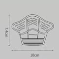 Miniatyrbilde 2 av 5: 5 par hælplaster Hælputer Pads Gjenbrukbare Hælforinger Tykkere Anti-Slitasje Innsåler