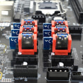 Miniatyrbild 3 av 4: Vertikal montering Pci-e stigrörskortshållare för Pci-e kabel förlängare Orange 1 set of 20