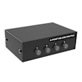 Miniatyrbillede 1 af 5: Ports RS232 Switch DB9 Pin COM Portdeler 4 ind 1 ud Seriel Port Delingsenhed Knap Switch
