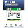 Miniatyrbillede 2 af 5: Wifi 6e Ax210 Mini Pci-e Trådløst Netværkskort Wifi6 Dual Band 2.4g/5g Netværkskort Bluetooth 5.2 N