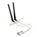 Miniatyrbillede 1 af 5: 1730 Mbps Dual-bånds Trådløst AC 9560 Desktop Kit Bluetooth 5.0 802.11ac M.2 CNVI 9560NGW Wifi Kort