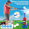 Miniatyrbild 2 av 5: Tee Ball Set, Automatisk Basebollkastare Utomhusleksaker Påskkorg Stuffers
