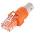 Miniatyrbilde 4 av 5: 1 stk Bnc hunn til Rj45 hann koaksial koaks fatning adapter Shytmv