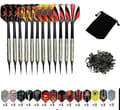 Dartset, 12-pack mjuka pilar med mjuka spetsar