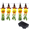 Miniatyrbild 1 av 5: Halloween dekoration LED-lampor blinkande lampor stjärnhimmel spökfestival utklädning trollkarl pumpa lykta