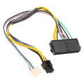 Miniatyrbilde 1 av 4: 24-pin til 6-pin ATX strømadapterkabel til HP Z220 Z230 SFF Mt Twr Series 4000