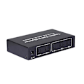 Miniatyrbild 4 av 5: Nk-t32 3 i 2 ut Toslink-kabelomkopplare Splitter Spdif/toslink Optisk ljud 3x2 Switcher Spdif Splitter med IR-fjärrkontroll