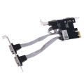 Pikkukuva 4 / 5: Txb071 Pci Express -lisäkortti 4 portin sarjakortin nousukortit Multi Rs232 Db9 Com Pcie -laajennussovitin