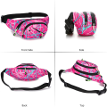 Miniatyrbild 5 av 6: Midjeväska, bumbag, magväska - Fashion bumbag för kvinnor och män, 4 fickor, justerbar midjeväska för löpning, vandring, hundpromenader utomhus
