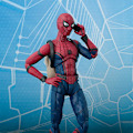 Miniatyrbillede 2 af 4: Actionfigur Julegave Tilbage Til Skole Sæson SHF Spider-Man Model Samleobjekt