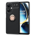 Pikkukuva 1 / 5: OnePlus Nord CE 3 Lite 5g / Nord N30 5g Tpu-puhelinkotelo, jossa jalusta ja putoamissuoja, rengaskiinnikkeellä Black   Rose Gold