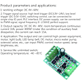 Miniatyrbillede 2 af 5: Dc 4v-60v Høj-effekt 400w Mos Rør Mosfet Trigger Drive Modul Høj / Lav Niveau