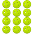 Miniatyrbild 1 av 5: 12-pack 26-håls inomhus pickleballbollar inomhus träningsho
