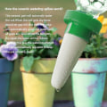 Miniatyrbillede 2 af 3: 4 stk. Automatisk Vandingsanlæg til Planter, Keramisk Keglehoved, Drypvanding til Have, Stueplanter, Blomster