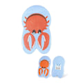 Miniatyrbillede 1 af 3: Svømme kickboard flydebræt træningshjælpemiddel flyde til svømning og pooløvelse_f Crab